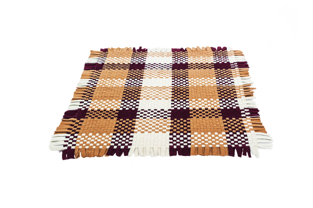 Tartan sales throw rug